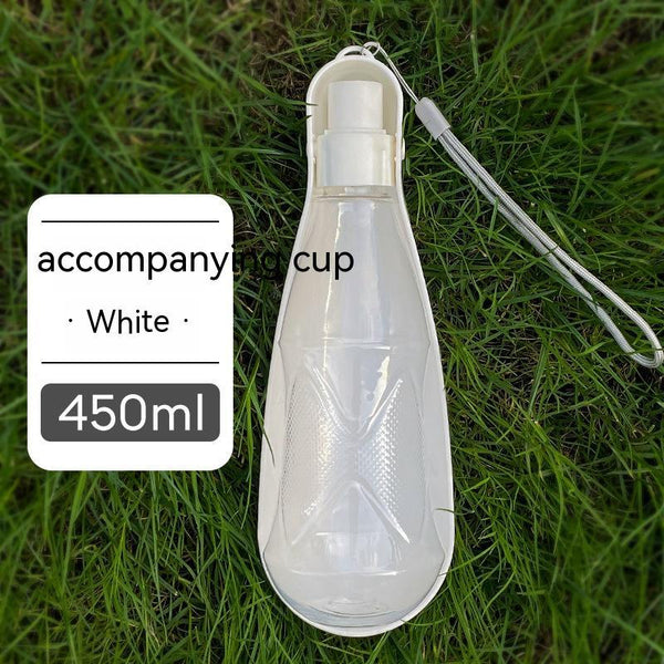 550ml Portable Folding Pet Water Bottle – Large Capacity Travel Cup for Medium to Large Dogs