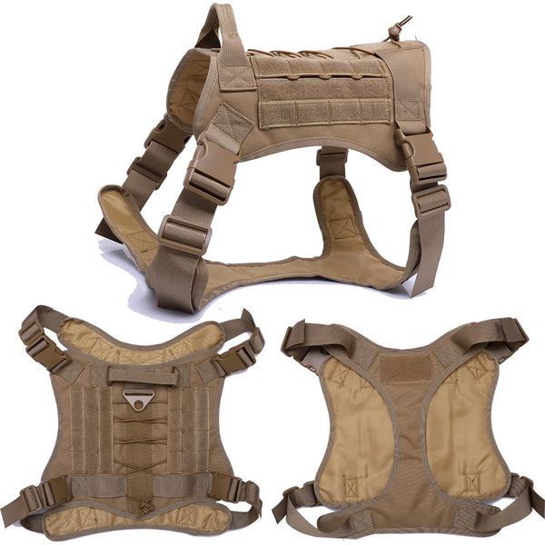 Tactical Dog Harnesses Pet Training Vest Military Dog