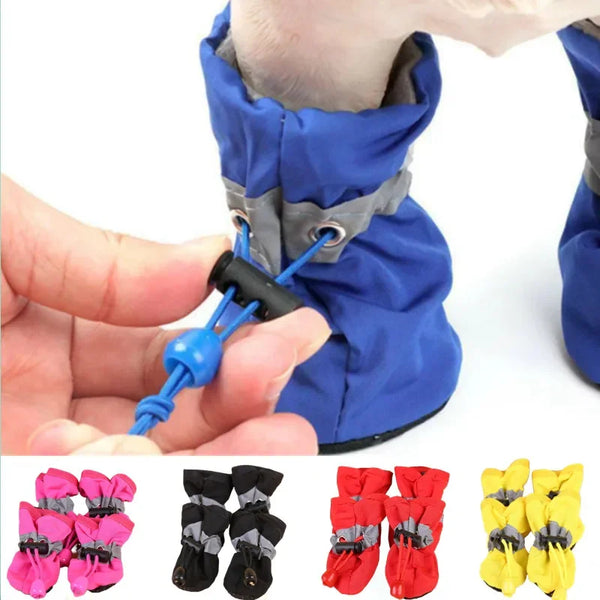 1PC Pet Dog Soft Sole Rain Shoes, Dog Foot Covers, Waterproof Pet Shoes